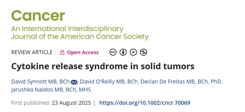 Cytokine Release Syndrome 