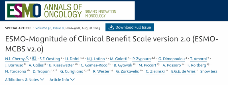 ESMO-MCBS 