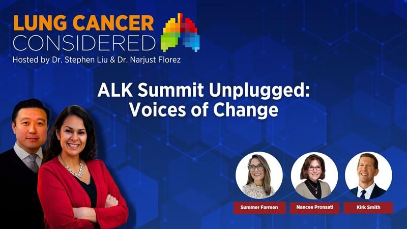 IASLC’s Lung Cancer Considered Podcast Explores ALK+ Summit Highlights and Patient Advocacy