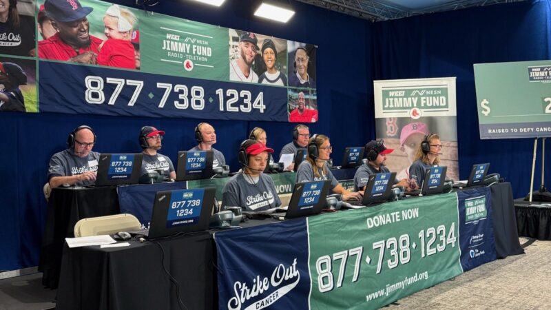 The WEEI/NESN Jimmy Fund Radio-Telethon Aims to Raise $1 Million Match