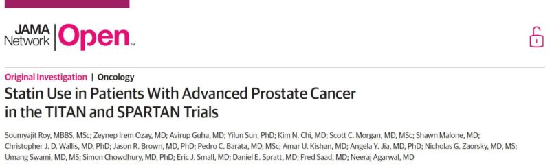 Neeraj Agarwal: Statins Linked to Better Survival in Advanced Prostate Cancer