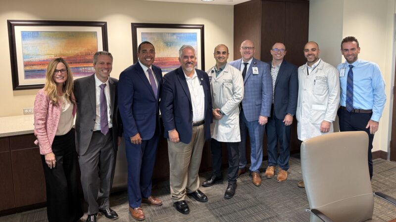 Ruben Mesa: Amazing Day Touring our World Class Cancer Teams of Advocate Health