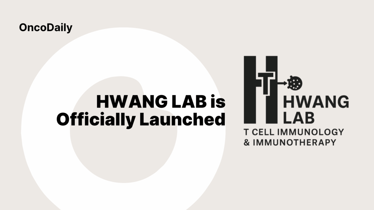 Sung-Min Hwang: HWANG LAB is Officially Launched