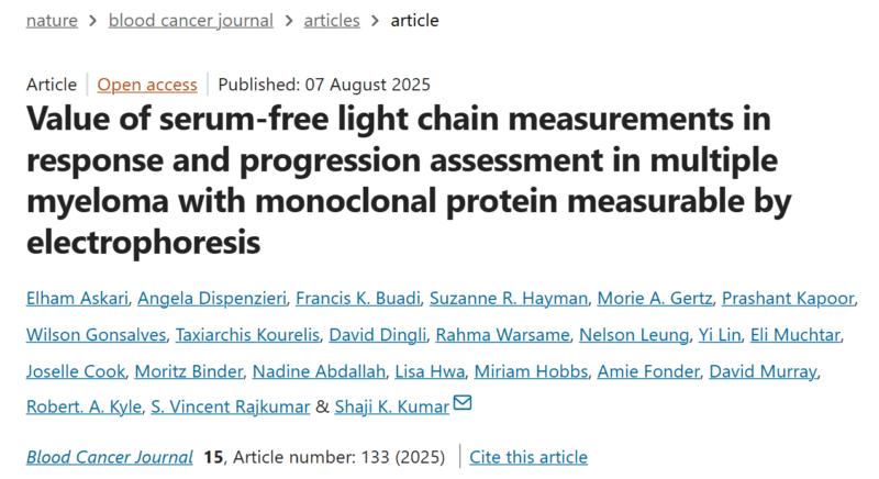 Myeloma Paper of the Day, August 9th, Suggested by Robert Orlowski
