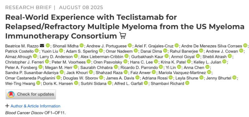 Myeloma Paper of the Day, August 11th, Suggested by Robert Orlowski