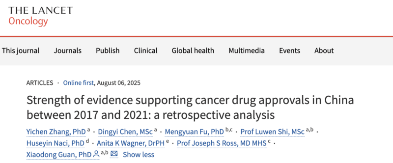 Miguel Bronchud: Cancer Drugs Approval in China - Looking Bright But With Room for Improvement?