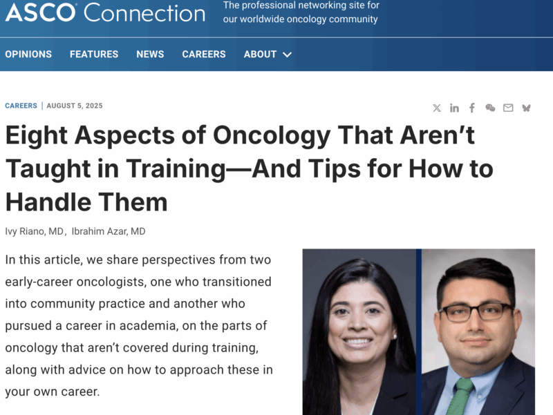 Ibrahim Azar: Training Teaches the Medicine, But Not Always the Whole Picture