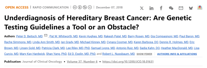 Ed Esplin: Real-World Evidence Supports Shift to Universal Genetic Testing in Breast Cancer Care