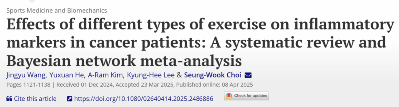 Stephanie Otto: The Potential of Exercise as a Supportive Treatment for Cancer Patients