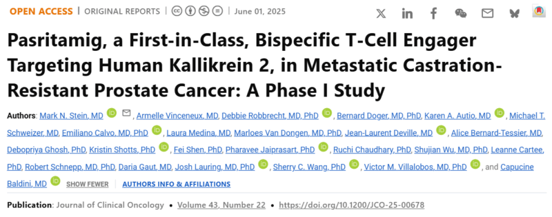 Hung Trinh Highlights Pasritamig, a First-in-Class T-Cell Engager for Prostate Cancer