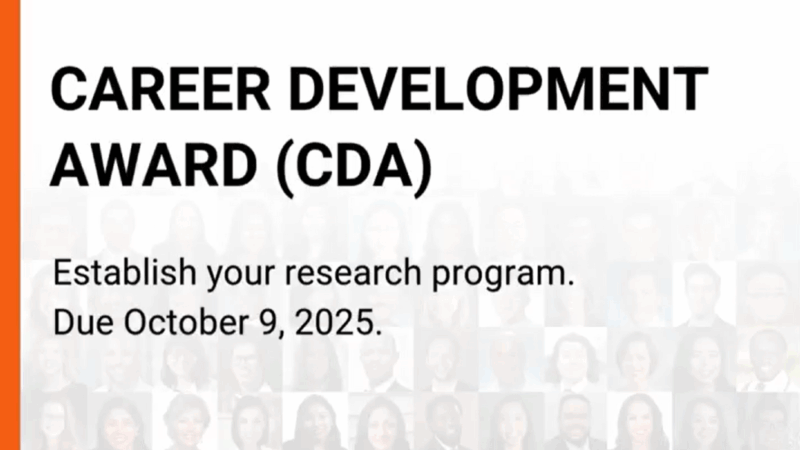 Applications Are Open for the Career Development Award – ASCO