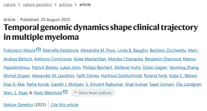 Myeloma Paper of the Day, August 21st, Suggested by Robert Orlowski