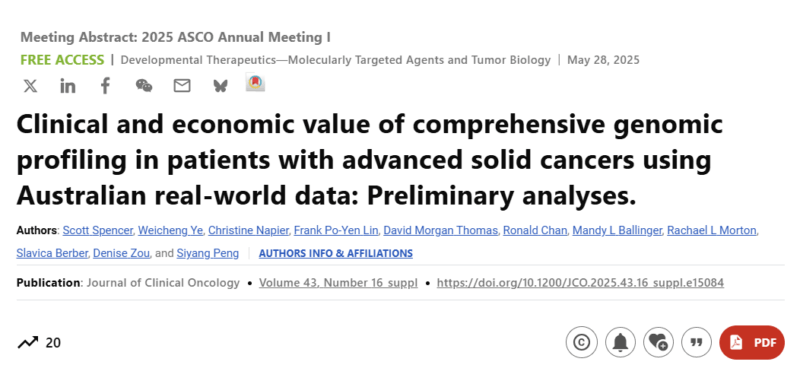 Dora Vallejo-Ardila: A Global Shift from Promise to Practice in Precision Oncology