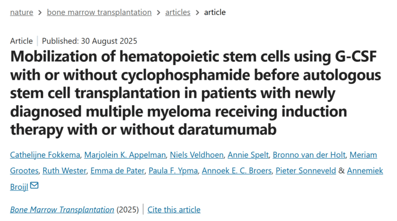 Myeloma Paper of the Day, August 31st, Suggested by Robert Orlowski