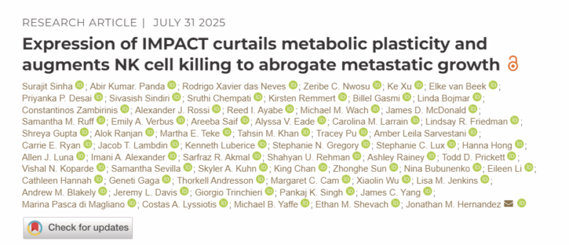 Anirban Maitra: The Importance of the Integrated Stress Response in Promoting Metastases
