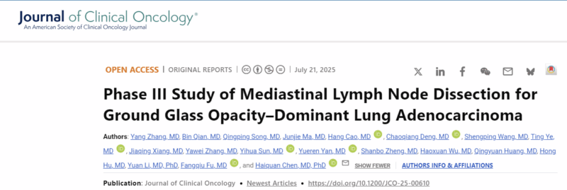 Joe Y Chang: Is Systemic LND Always Necessary In Early-Stage NSCLC?