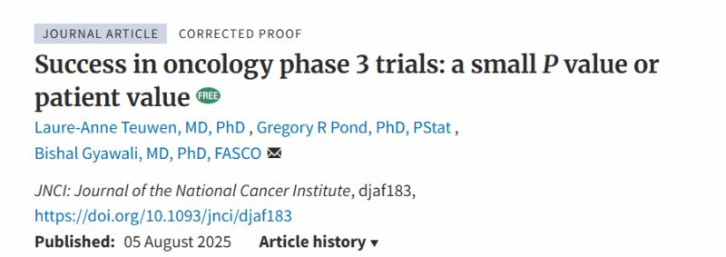 Bishal Gyawali: How to Improve the Success Rates of Phase 3 Oncology Trials