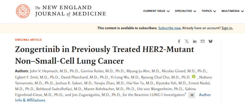 Xiuning Le: Celebrating the FDA Approval of Zongertinib as the First TKI for HER2-Mutant NSCLC