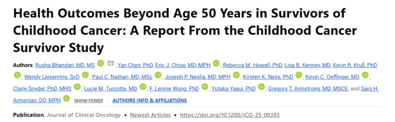 Jonathan Friedberg: The Importance of Continued Screening for Late Effects in Adulthood