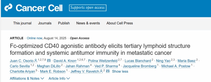 Juan C Osorio: First-in-Human Trial of Intratumoral CD40 Agonist 2141-V11 in Metastatic Cancer