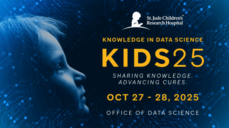 Registration Is Open for the Knowledge in Data Science Symposium – St. Jude Children’s Research Hospital