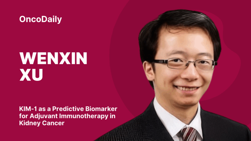 Wenxin Xu: KIM-1 as a Predictive Biomarker for Adjuvant Immunotherapy in Kidney Cancer