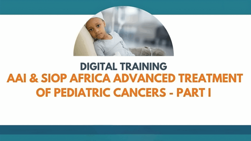 Mahmoud Hammad: 2025 Advanced Treatment of Pediatric Cancers Digital Training Program