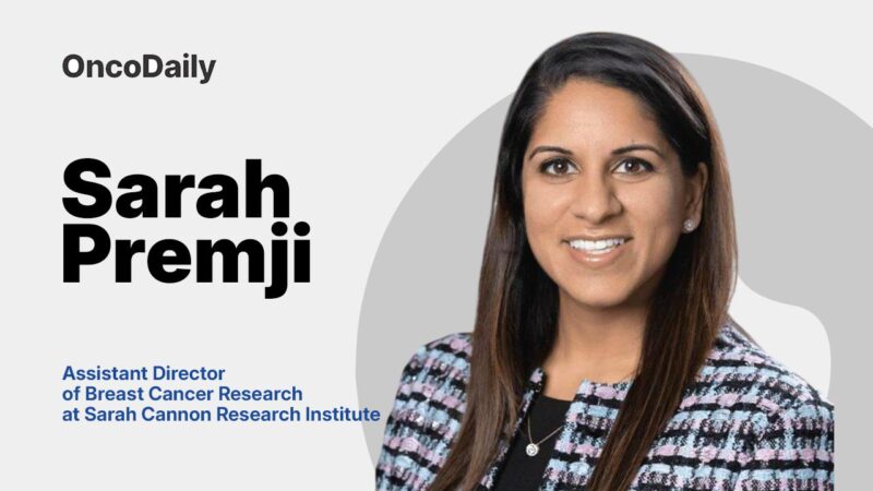 Sarah Premji is Starting a New Position as Assistant Director of Breast Cancer Research – Sarah Cannon Research Institute
