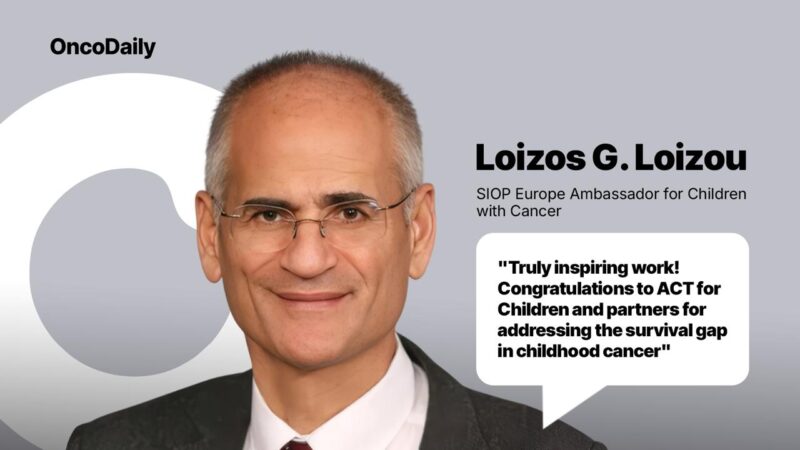 Loizos G. Loizou: Congratulations to ACT for Children for Addressing the Survival Gap in Childhood Cancer
