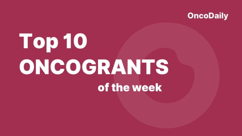 Top 10 Oncogrants of the Week: Fueling Cancer Research and Innovation