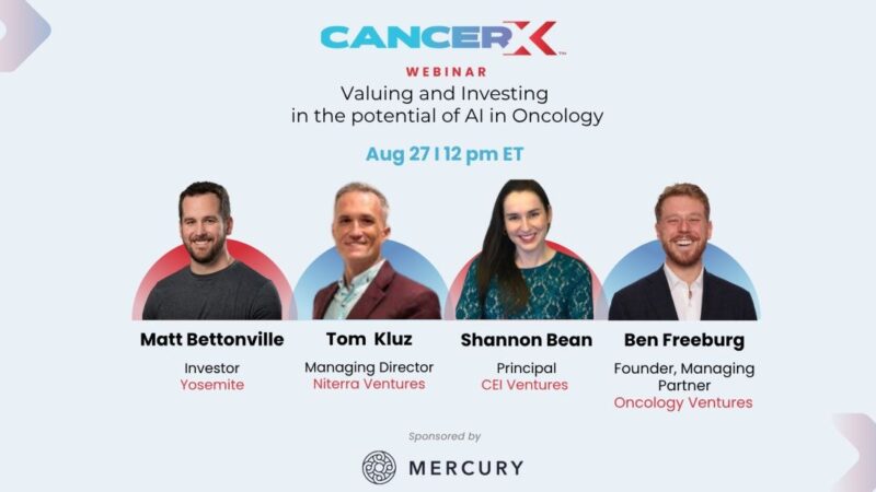 CancerX Calls to Join a Dynamic Panel Discussion on AI’s Impact in Oncology