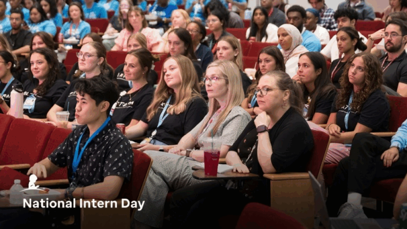 Celebrating the National Intern Day – St. Jude Children’s Research Hospital