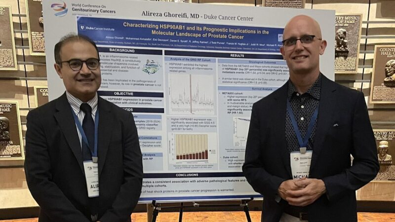 Alireza Ghoreifi: Pleased to Present Our Study on HSP90AB1 at the World Conference On GU Cancers