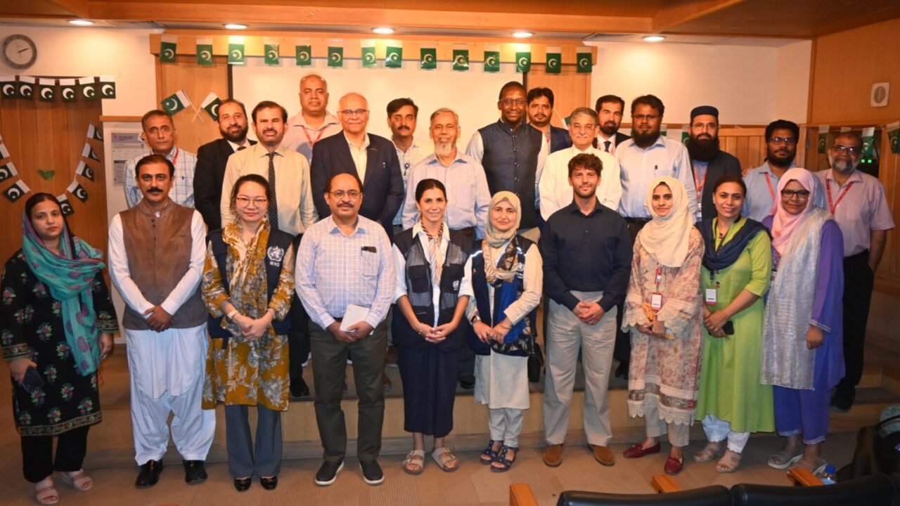 Honored to Host WHO and St. Jude Children’s Research Hospital – The Indus Hospital