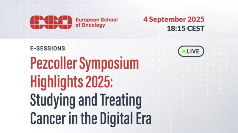 Pezcoller Symposium Highlights 2025: Studying and Treating Cancer in the Digital Era – ESO