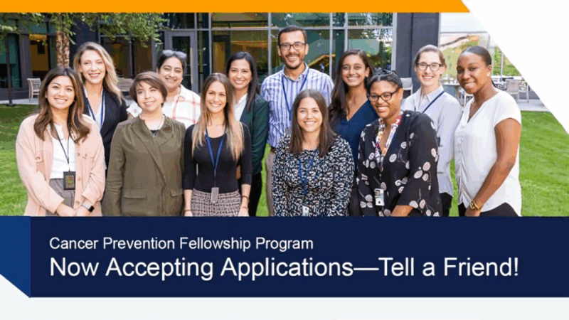 The NCI CPFP Application Period Closes Next Month – NCI Division of Cancer Prevention