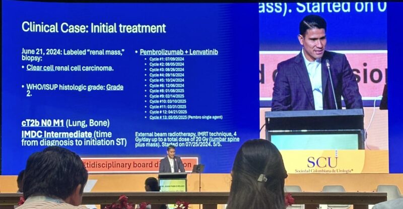 Martin Zapata Laguado: Honored to Speak on mRCC First-Line Therapy and dCN in the IO Era