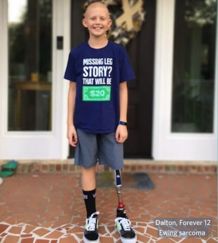 Honoring Dalton Fox with a 97,500 Dollar Grant for Ewing Sarcoma Research - St. Baldrick's Foundation