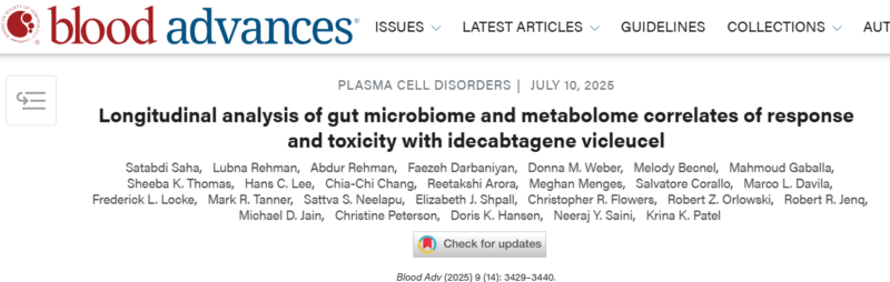 Rahul Banerjee: Can Microbiome Predict Responses After ide-cel CAR-T in Myeloma?