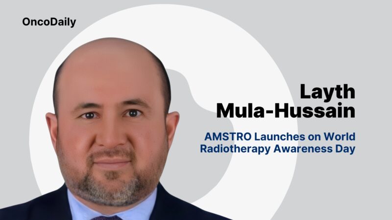 Layth Mula-Hussain: AMSTRO Officially Launched on World Radiotherapy Awareness Day