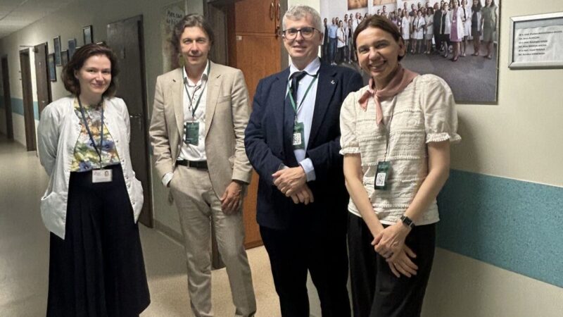 Birute Brasiuniene Visits Maria Sklodowska-Curie Institute to Explore Sarcoma and Melanoma Collaboration