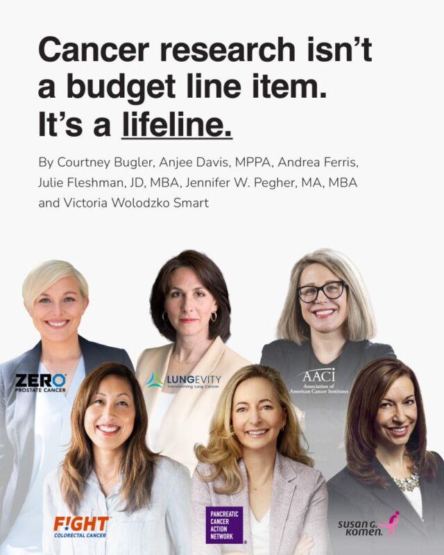 Cancer Research is Not a Line Item. It is a Lifeline - LUNGevity Foundation