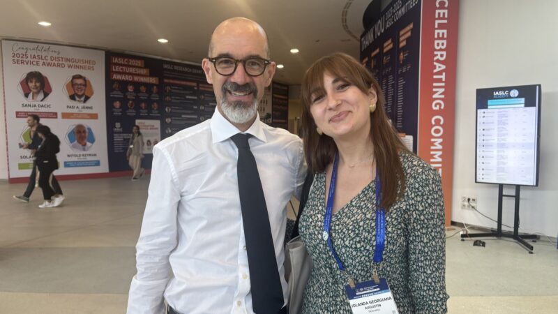 Iolanda Augustin: Grateful to Reconnect with David Planchard at WCLC 2025