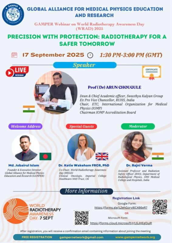 Jobairul Islam: Are You Ready to Learn About Radiation Safety in Radiotherapy?