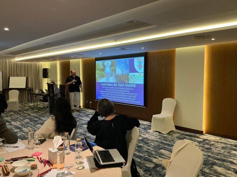 Justin Baker: Honored to Be at the St. Jude and WHO Global Action Forum for Palliative Care