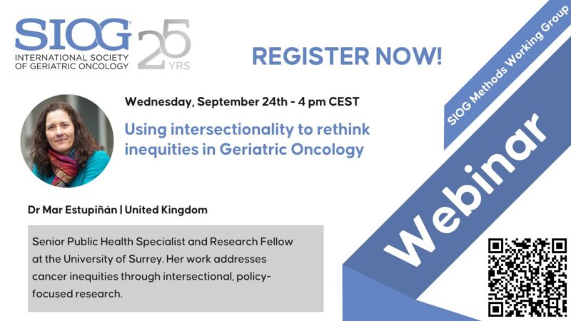 Inequities in Geriatric Oncology