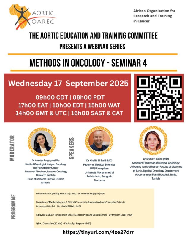 Khalid El Bairi: Final AORTIC-Africa Webinar on Ethics in Oncology Trials