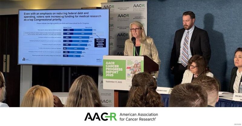 Strong Voter Backing for Increased Cancer and Medical Research Funding - AACR