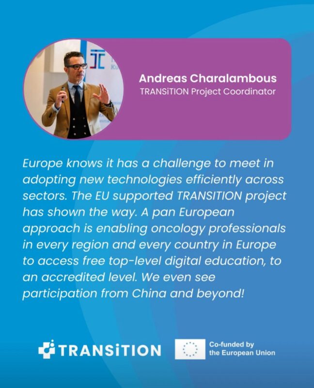 Andreas Charalambous: Presenting TRANSiTION Project's Final Results at the European Parliament