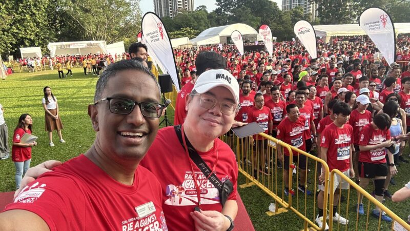 Ravindran Kanesvaran: The Singtel–Singapore Cancer Society Race Against Cancer 2025